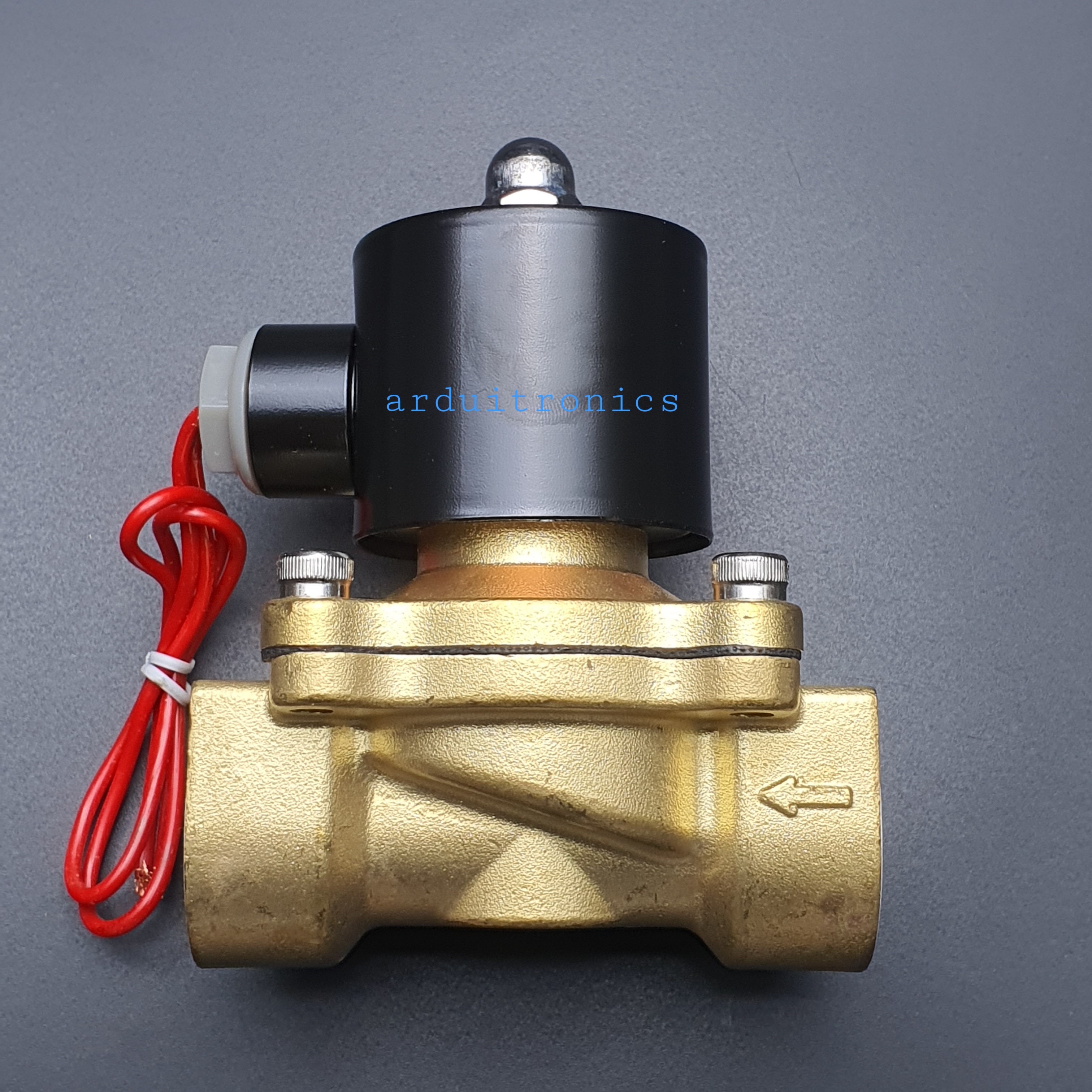 โซลินอยวาล์ว ทองเหลือง (Solenoid Valve Normally Closed) 8 หุน (1") 220VAC - ยี่ห้อ Senya 2W-250-25
