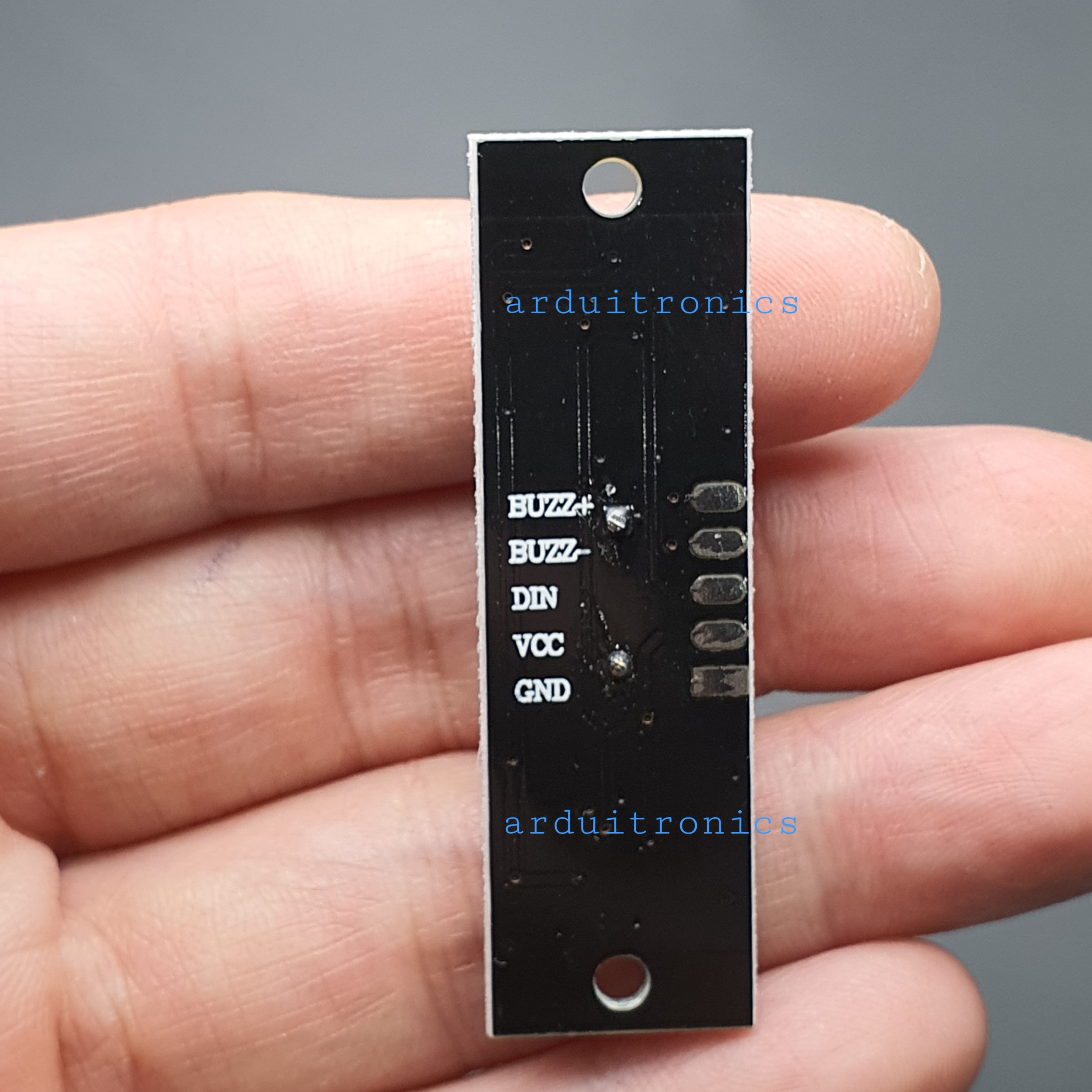 โมดูลไฟ LED RGB WS2812B 8 ดวง พร้อมสัญญาณเสียงบัซเซอร์ Active Buzzer