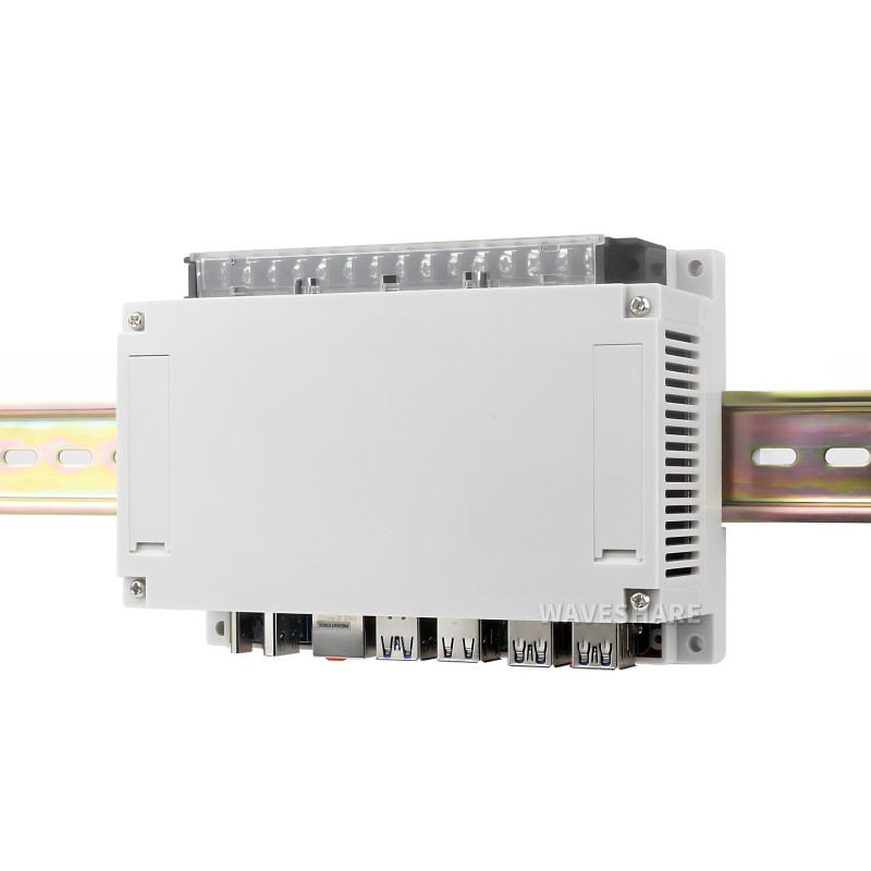 Isolated RS232 / RS485 / CAN / CAN FD Expansion Board For Raspberry Pi, Expands 2x RS485, 1x RS232, 1x CAN FD, and 1x CAN, Wall-mount & Rail-mount Support (แท้ Waveshare)