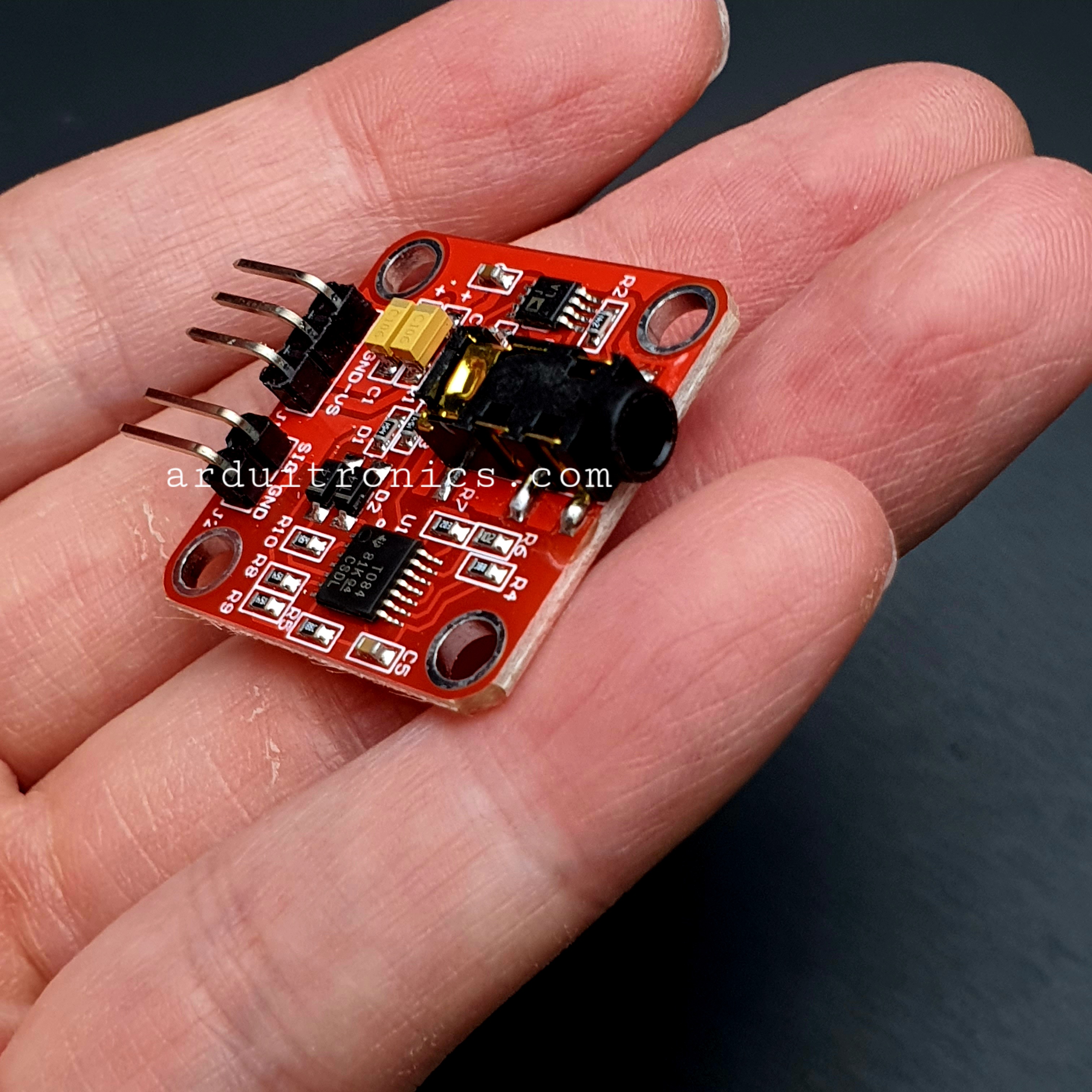 EMG Muscle Sensor Module + Free Electrode Pads