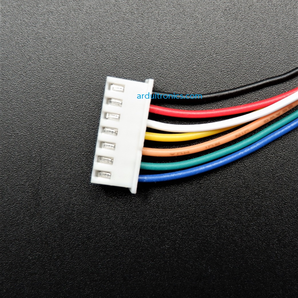 สายไฟ JST XH2.54mm 7P Female Cable Single Head Terminal ยาว 30cm