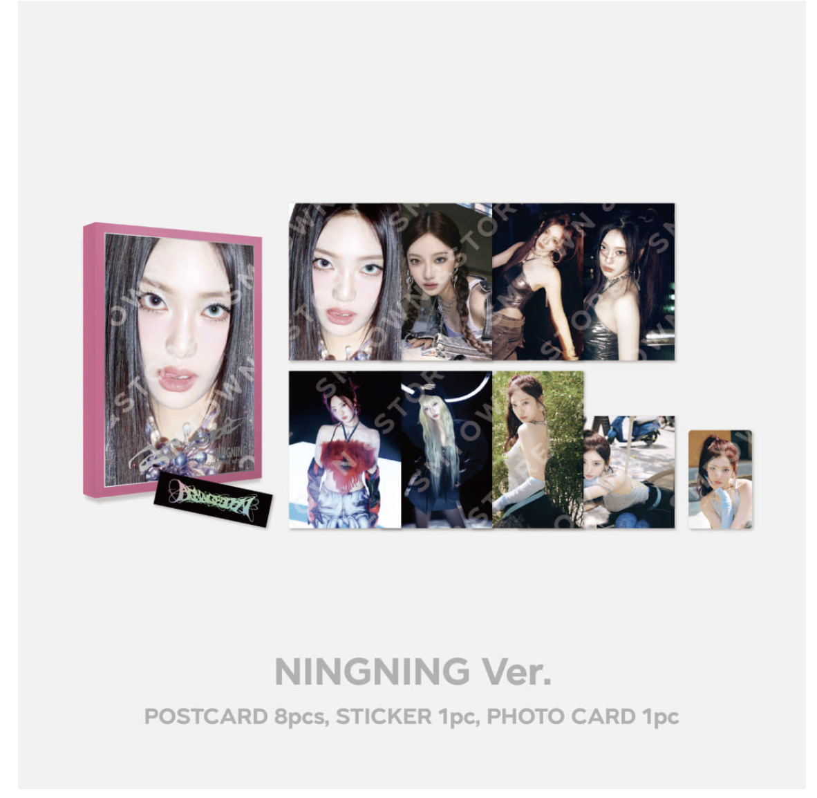 aespa - aespa WEEK – Armageddon : The Mystery Circle MD -Postcard set แบบ ningning
