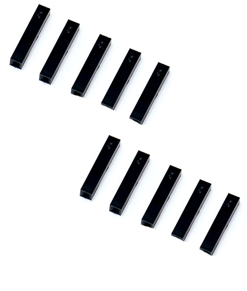 DuPont Head Shell 2.54mm (set 10 ชิ้น) คอนเน็คเตอร์ ไส้ไก่ ขนาด 2.54mm Housing Connector Crimp Terminal 2.54mm จำนวน 10 ชิ้น