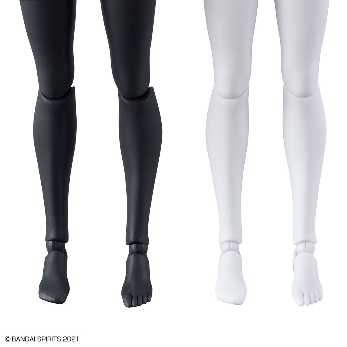 30MS Option Body Parts Arm Parts & Leg Parts (White/Black)