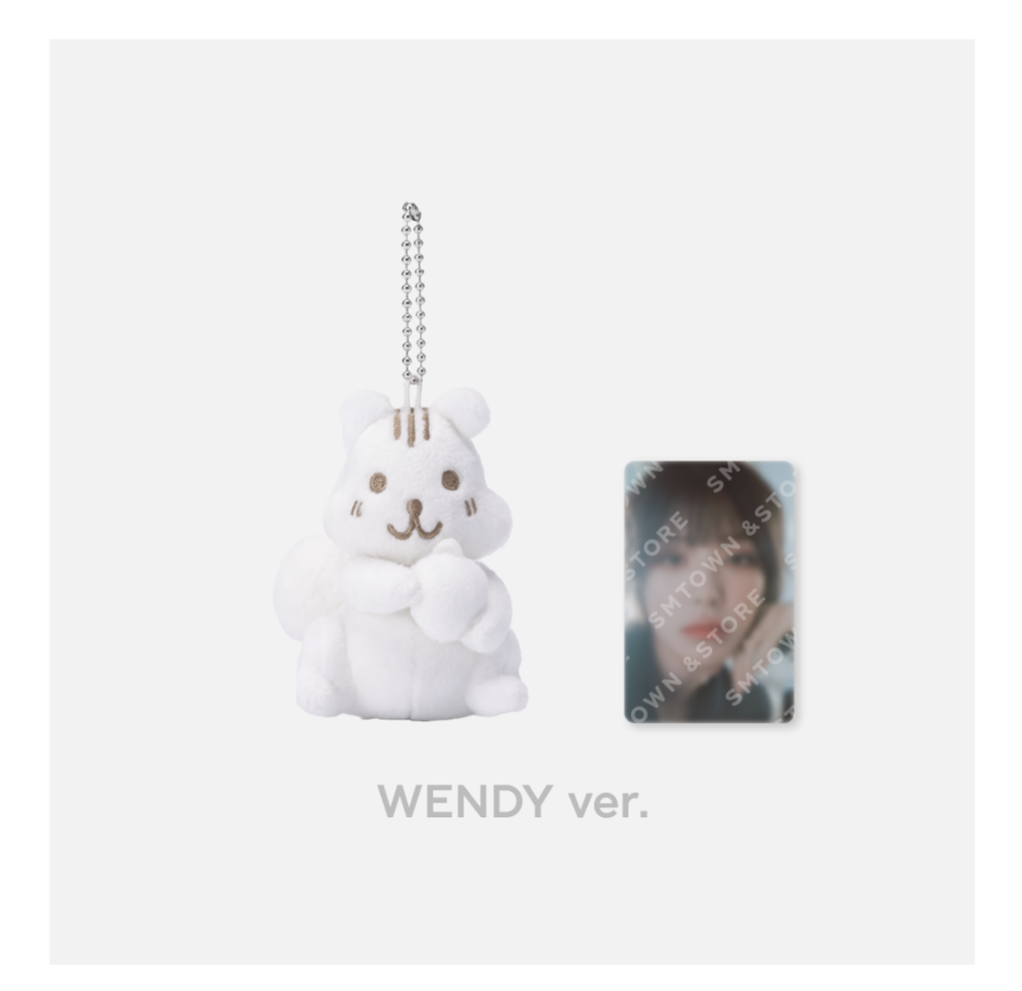 Red Velvet Debut 9th Anniversary OFFICIAL MD - Doll Key Ring set - Wendy