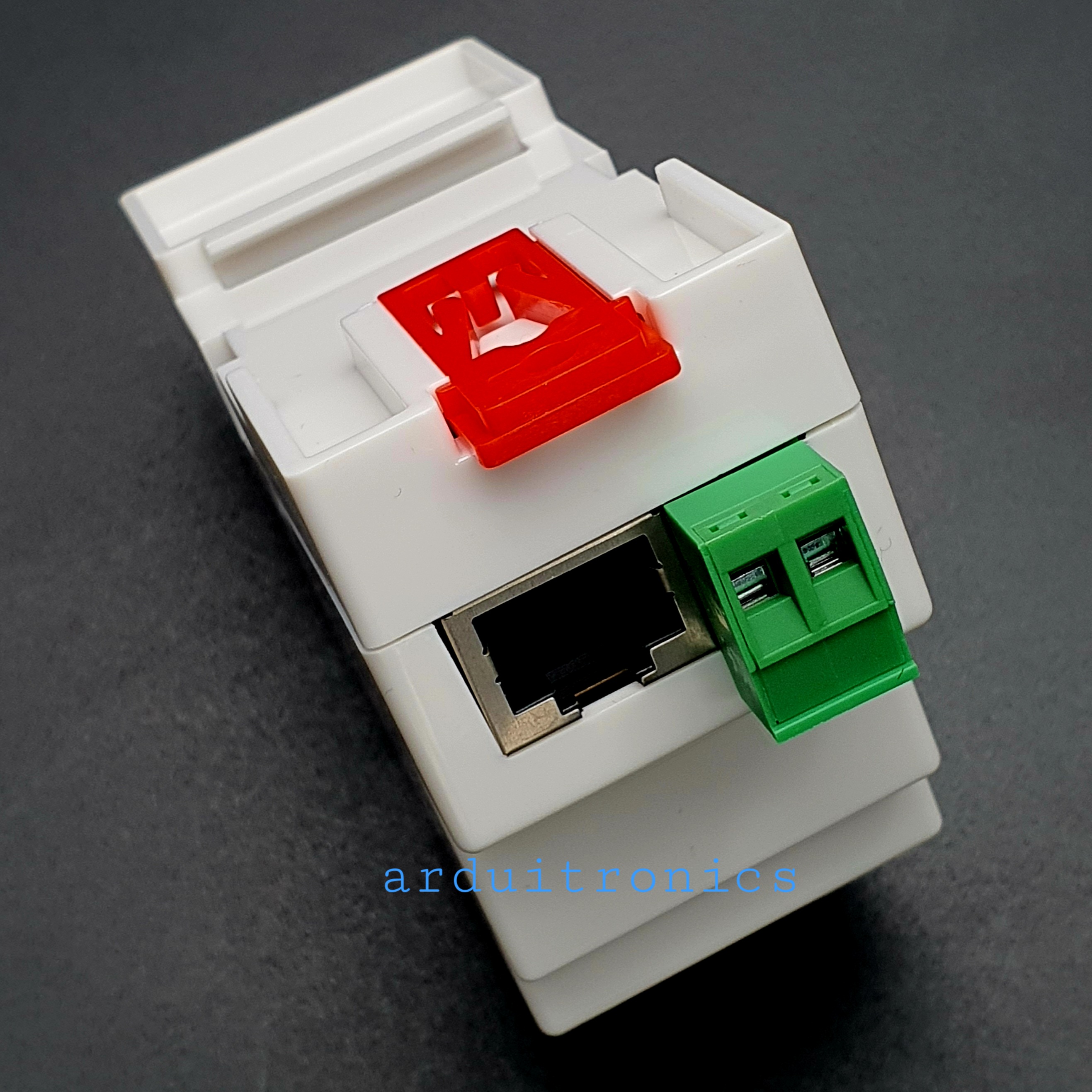 Industrial Serial Server, RS485 to RJ45 Ethernet, TCP/IP to Serial, Rail-Mount Support with PoE Function (ของแท้จาก Waveshare)