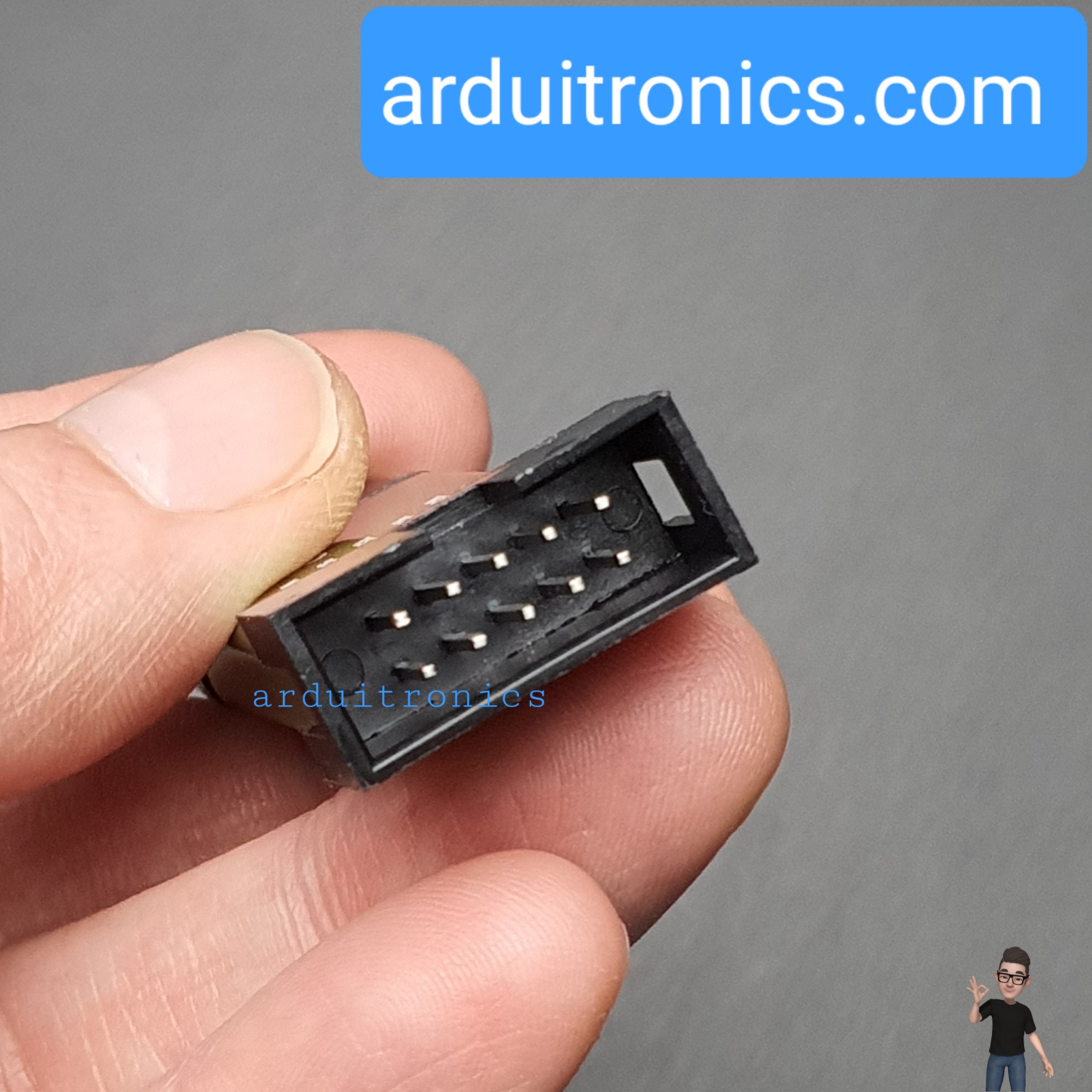 USB ISP USBASP โปรแกรมเมอร์สําหรับ 51 AVR Download (สีสุ่ม)