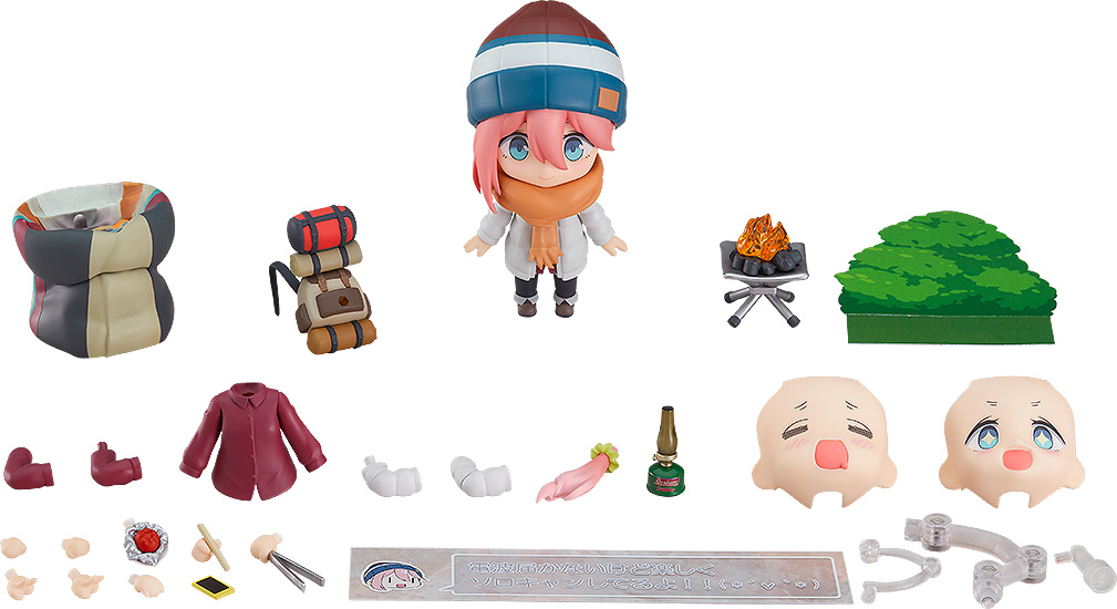 [1623-DX] Nendoroid Nadeshiko Kagamihara: Solo Camp Ver. DX Edition