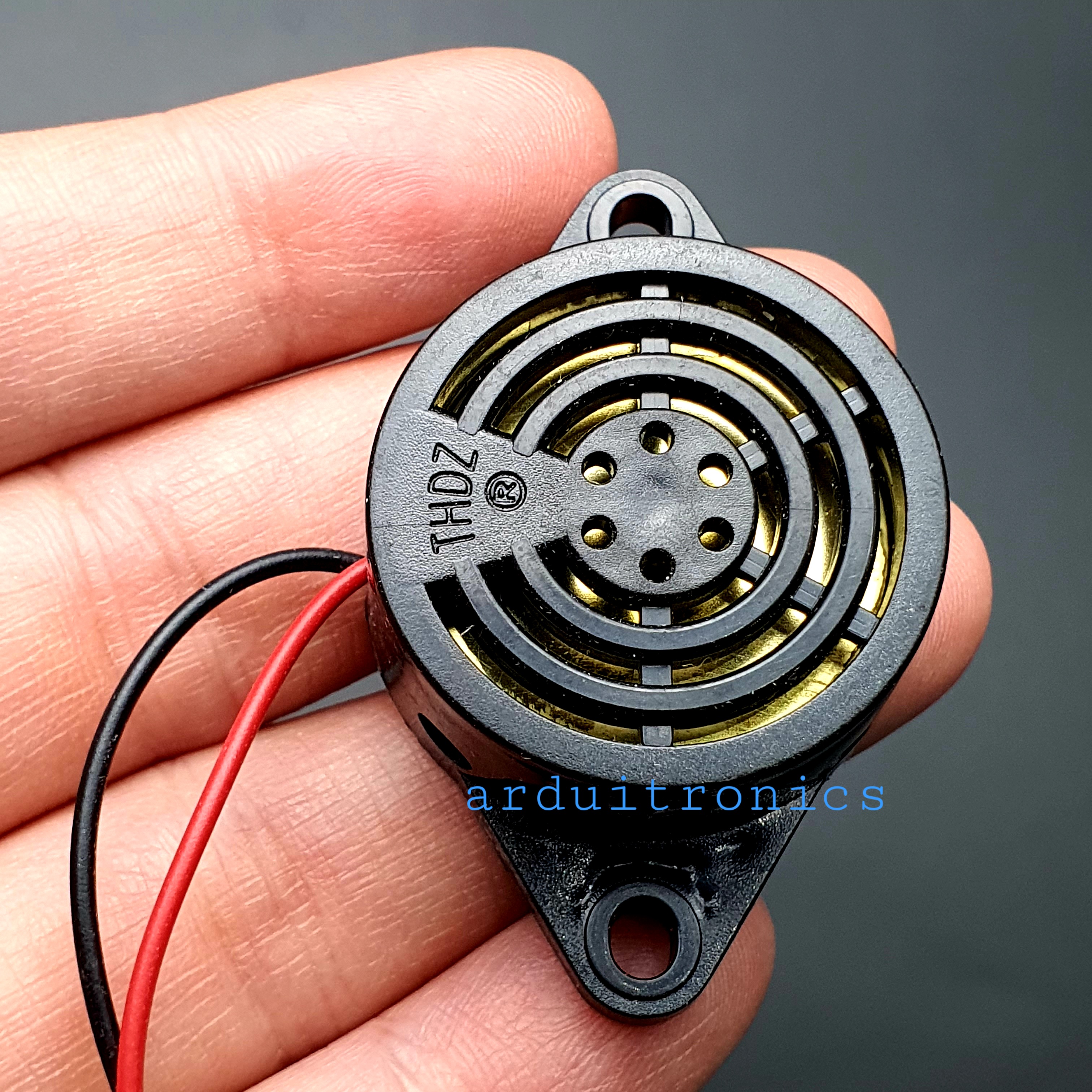 Active Buzzer 3-24V (สีดำ) SFM-27