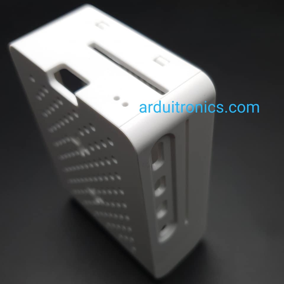 Raspberry Pi 4B Case (White Color) สีขาว