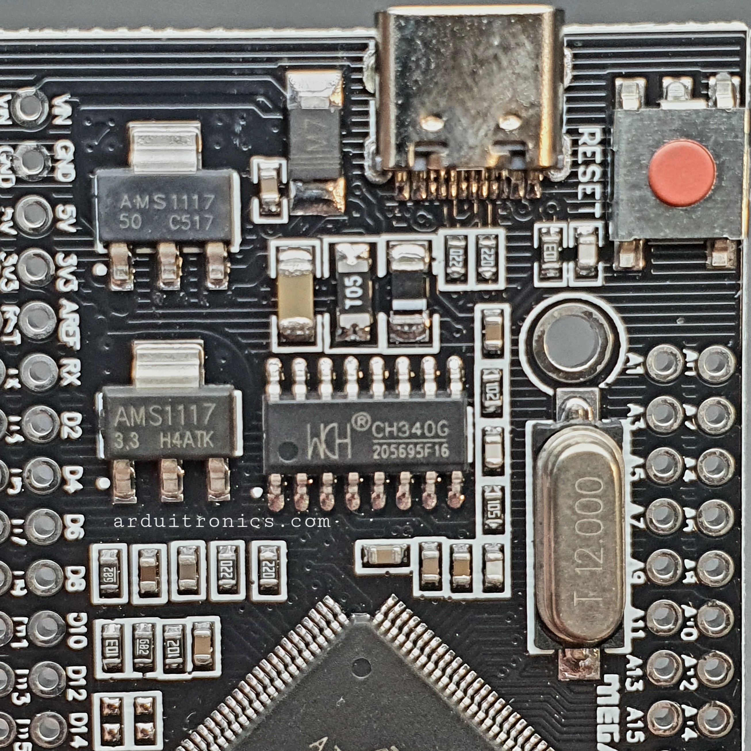 Arduino Mega2560 Pro ATmega2560 CH340G บอร์ด Arduino Mega2560 Pro ( USB Type-C )