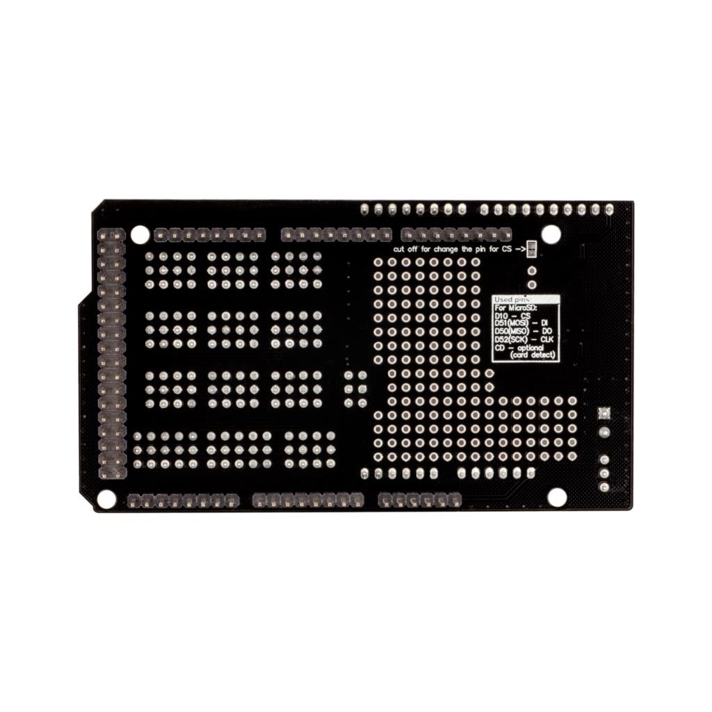 Arduino MEGA 2560 Sensor Shield with SD-Card Logger
