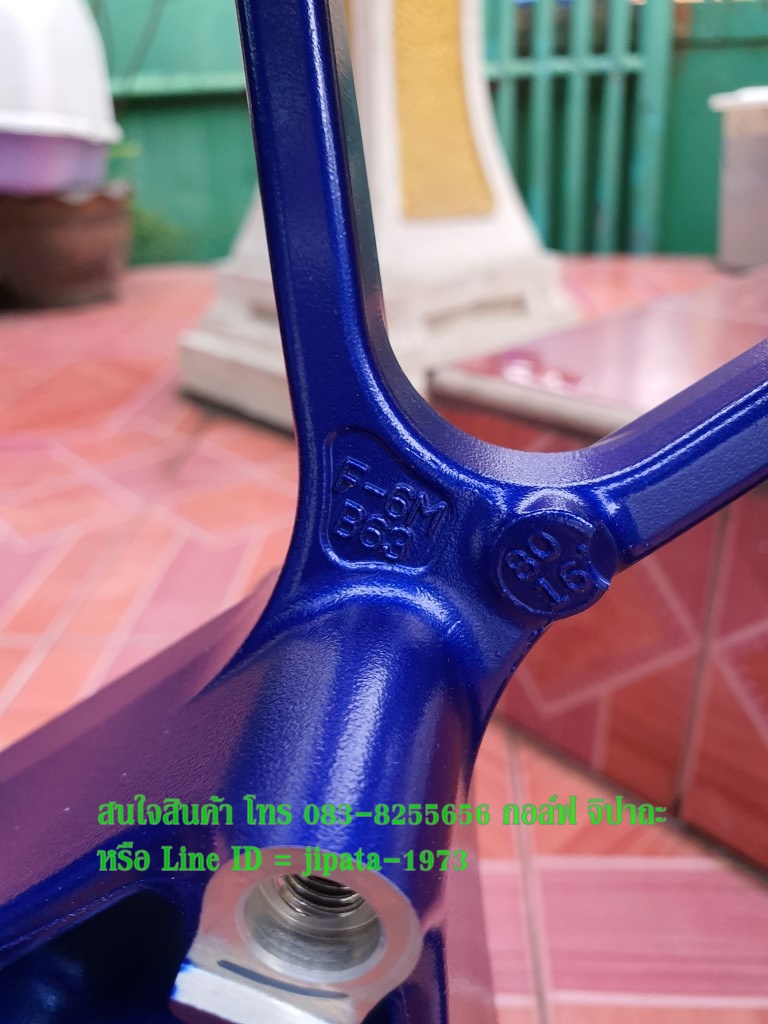 (Aerox) ชุดวงล้อแม็ก หน้าหลัง Yamaha Aerox 155 (สีน้ำเงิน) แท้ (ขายเป็นคู่)