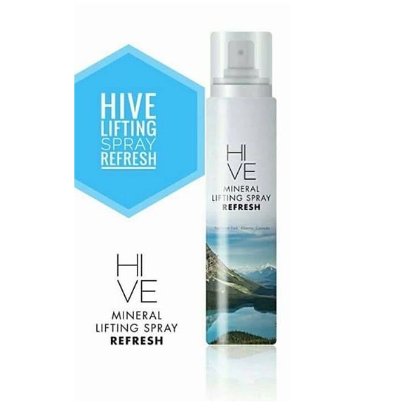 Hive Mineral Lifting spray ไฮฟ มิเนอรัล ลิฟติ้ง สเปรย์ รีเฟรช สเปรย์น้ำแร่ ยกกระชับผิวหน้า