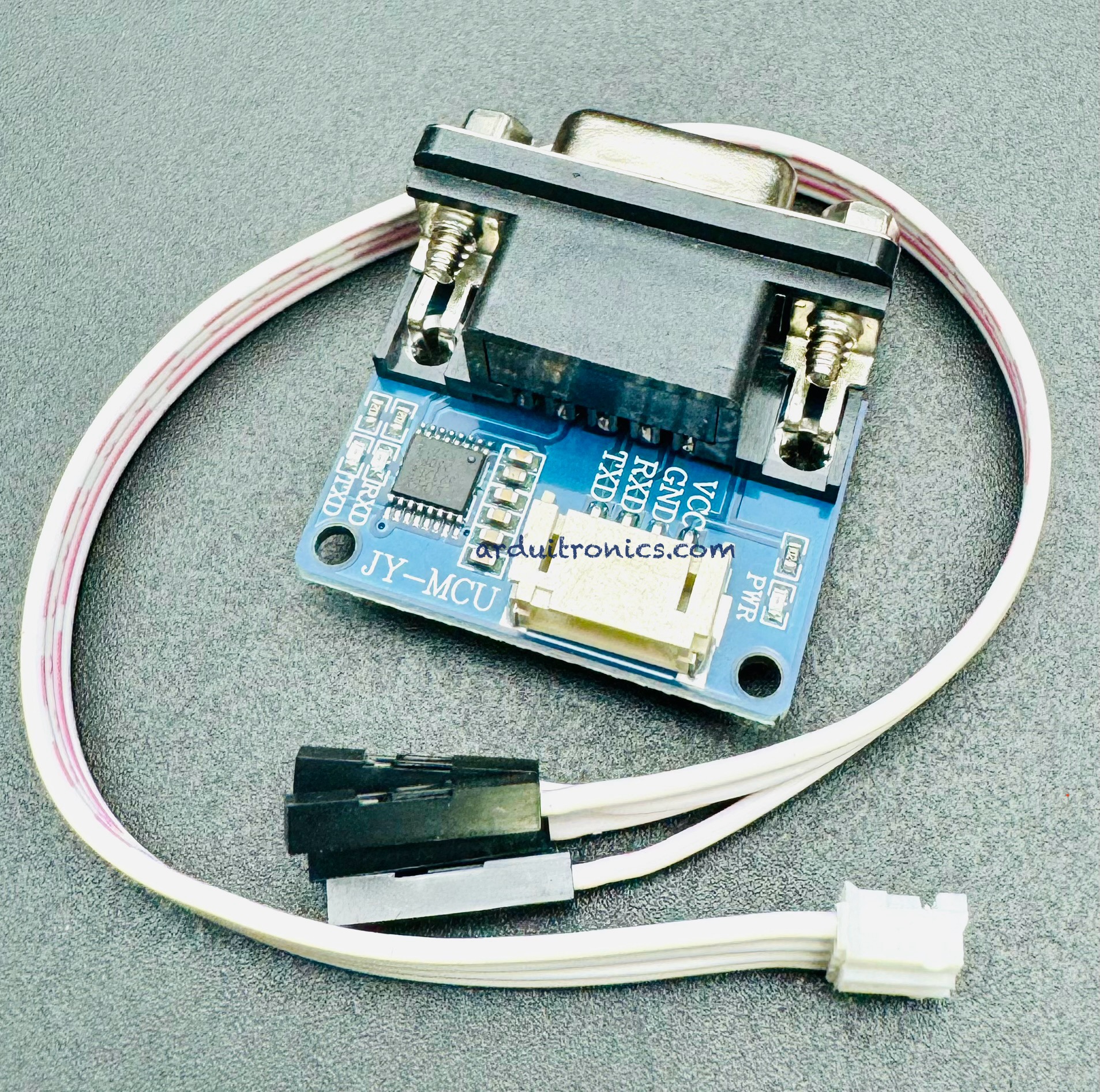 RS232 to TTL Level Serial Port Conversion Board DB9 Female Chip SP3232EEY + พร้อมสายไฟ