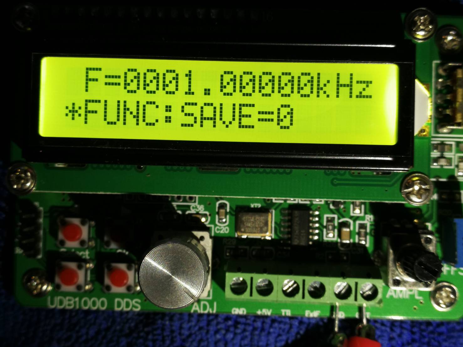 Function Generator : เครื่องกำเนิดสัญญาณ DDS Signal Generator 50MHz