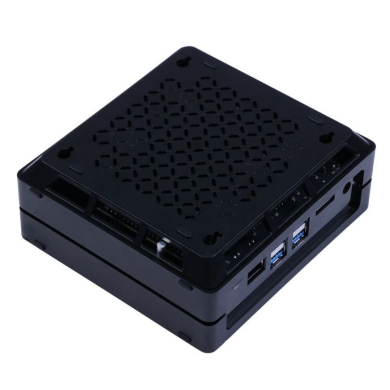 reComputer J4012-Edge AI Device with NVIDIA Jetson Orin™ NX 16GB module, 4xUSB 3.2, M.2 Key E & Key M Slot, Aluminum case, Pre-installed Jetpack System with NVIDIA JetPack™ on 128GB NVMe SSD - Seeed Nvidia