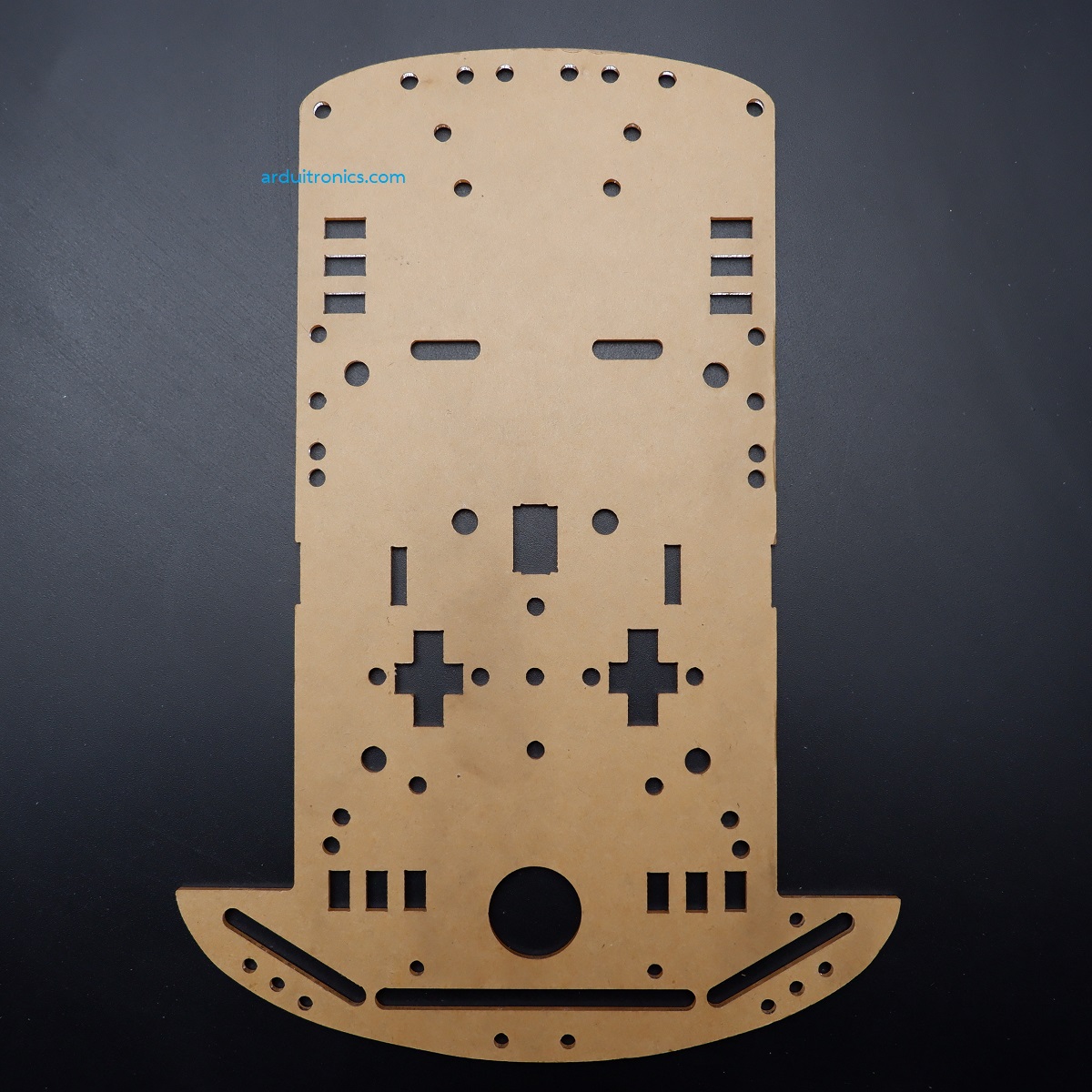 2WD Smart Car Chassis Plate (แผ่นอะคริลิค สำหรับทำโครงรถ รถ 2WD)