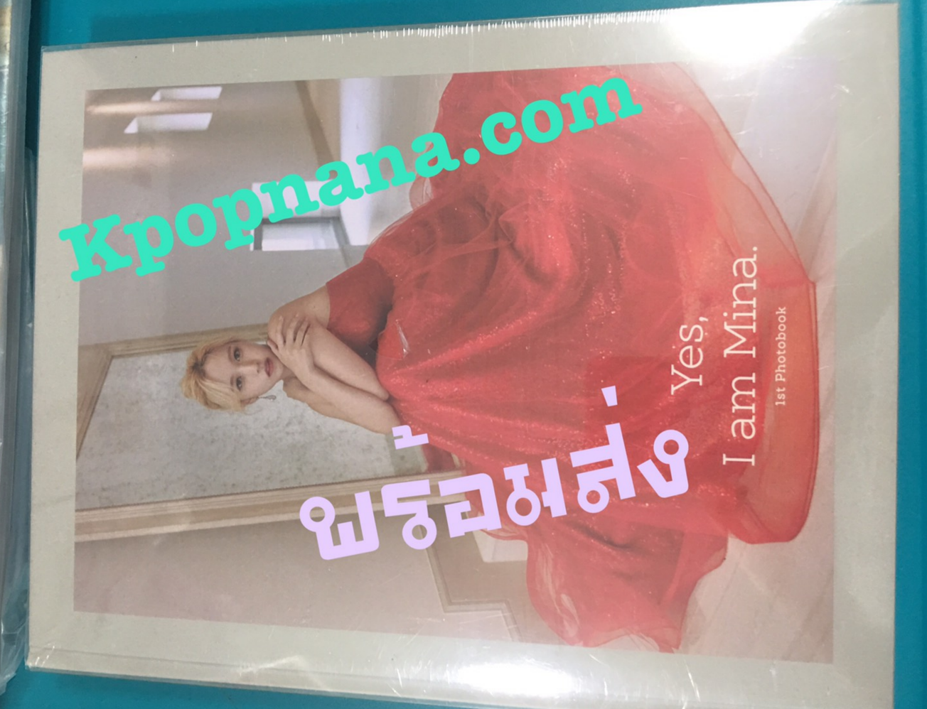TWICE - Mina - 1ST PHOTOBOOK [Yes, I am Mina] หน้าปก Gray ver พร้อมส่ง