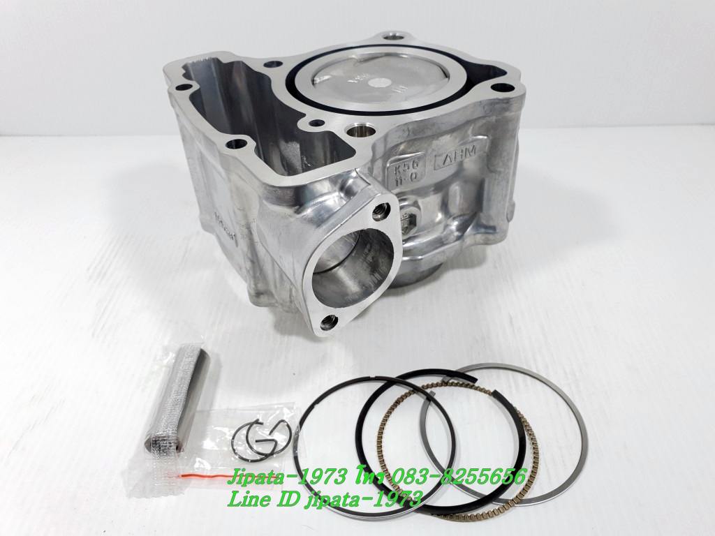 (CB150 R) ชุดเสื้อสูบพร้อมชุดลูกสูบแหวนครบชุด Honda CB150R,CBR 150 ปี 2019 (57 มม.) งานเกรดเอ