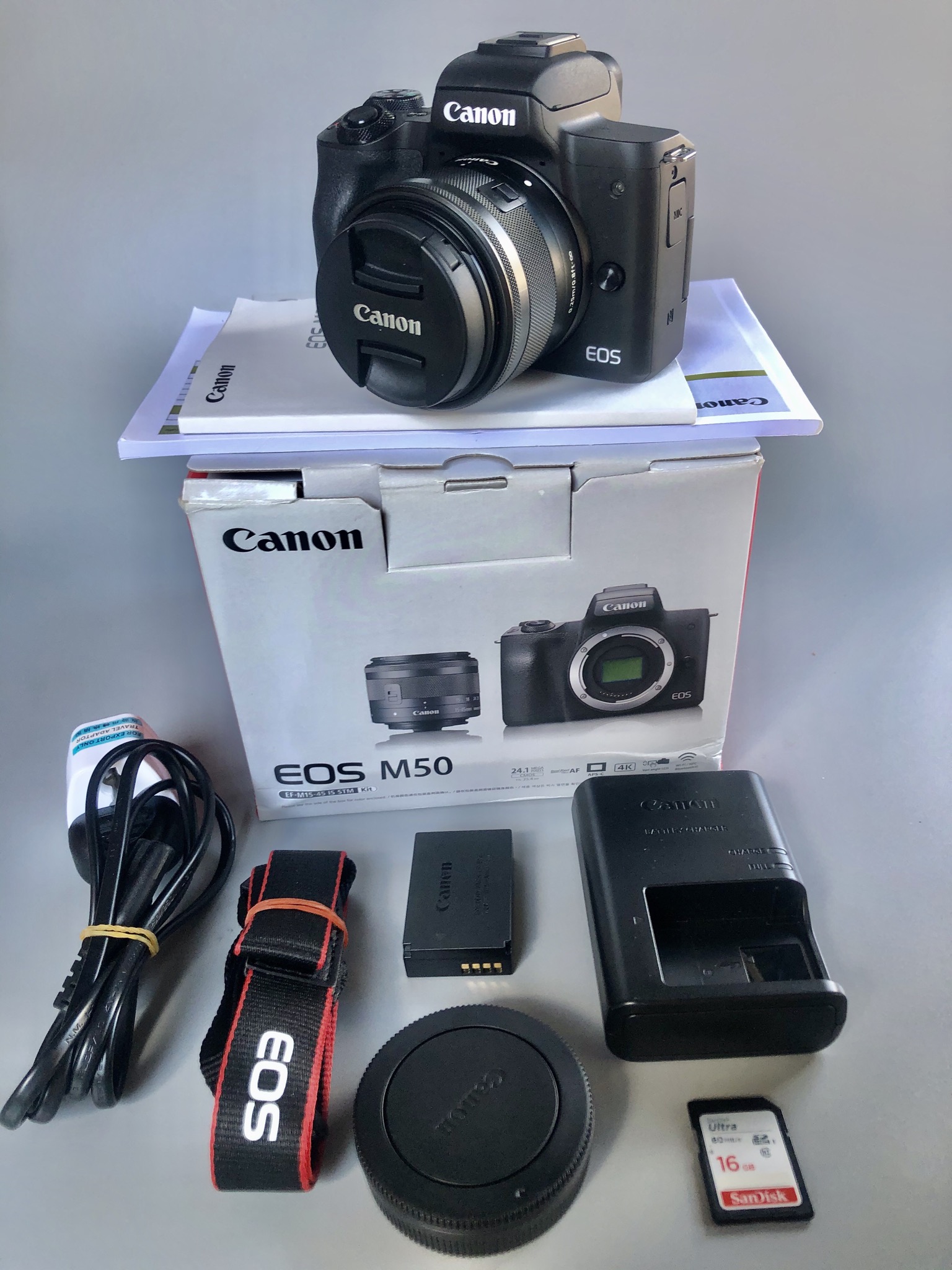 ขาย CANON EOS M50 + LENS 15-45mm IS STM