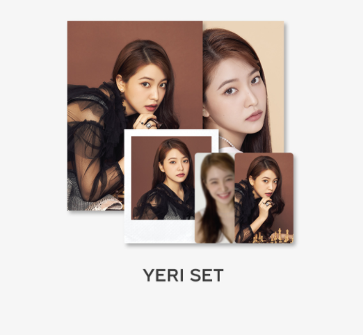 Red Velvet -ของสะสม 2022 SM ARTIST SEASON'S GREETINGS PHOTO PACK - แบบ Yeri