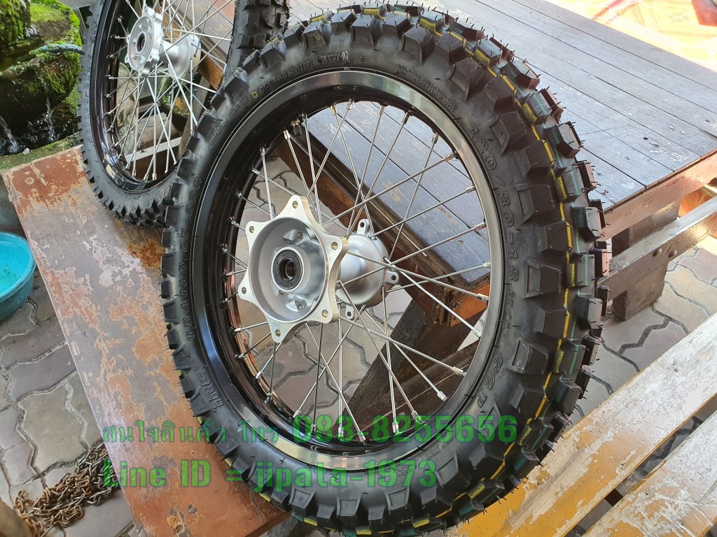 (CRF 250 Rally) ชุดวงล้อหน้า-หลัง Honda CRF 250 Rally พร้อมยาง แท้