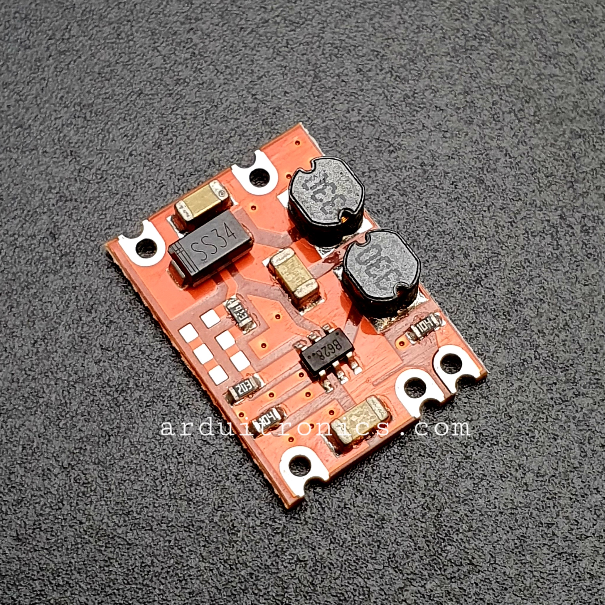 DC Automatic Step-Up and Step-Down Power Supply Module 3-15V to 3.3V 600mA โมดูลแปลงไฟ 3-15V เป็น 3.3V 600mA