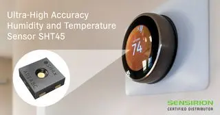 Ultra-High Accuracy Digital Humidity & Temperature Sensor (Sensirion SHT45-AD1B-R2)