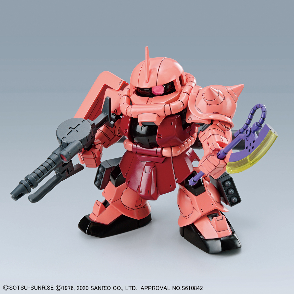 Hello Kitty / Char's Zaku II (SD Gundam Cross Silhouette)