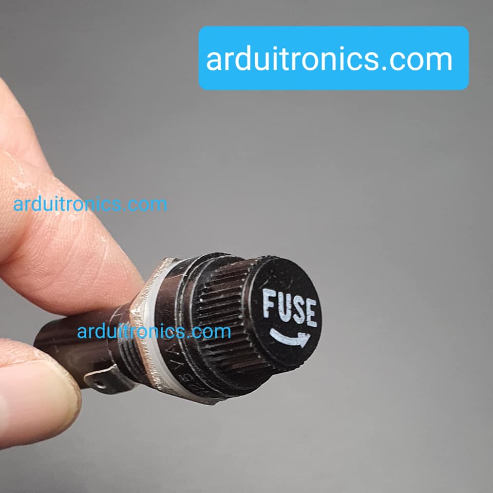 กระบอกฟิวส์ Fuse holder สำหรับฟิวส์ขนาด 6x30mm