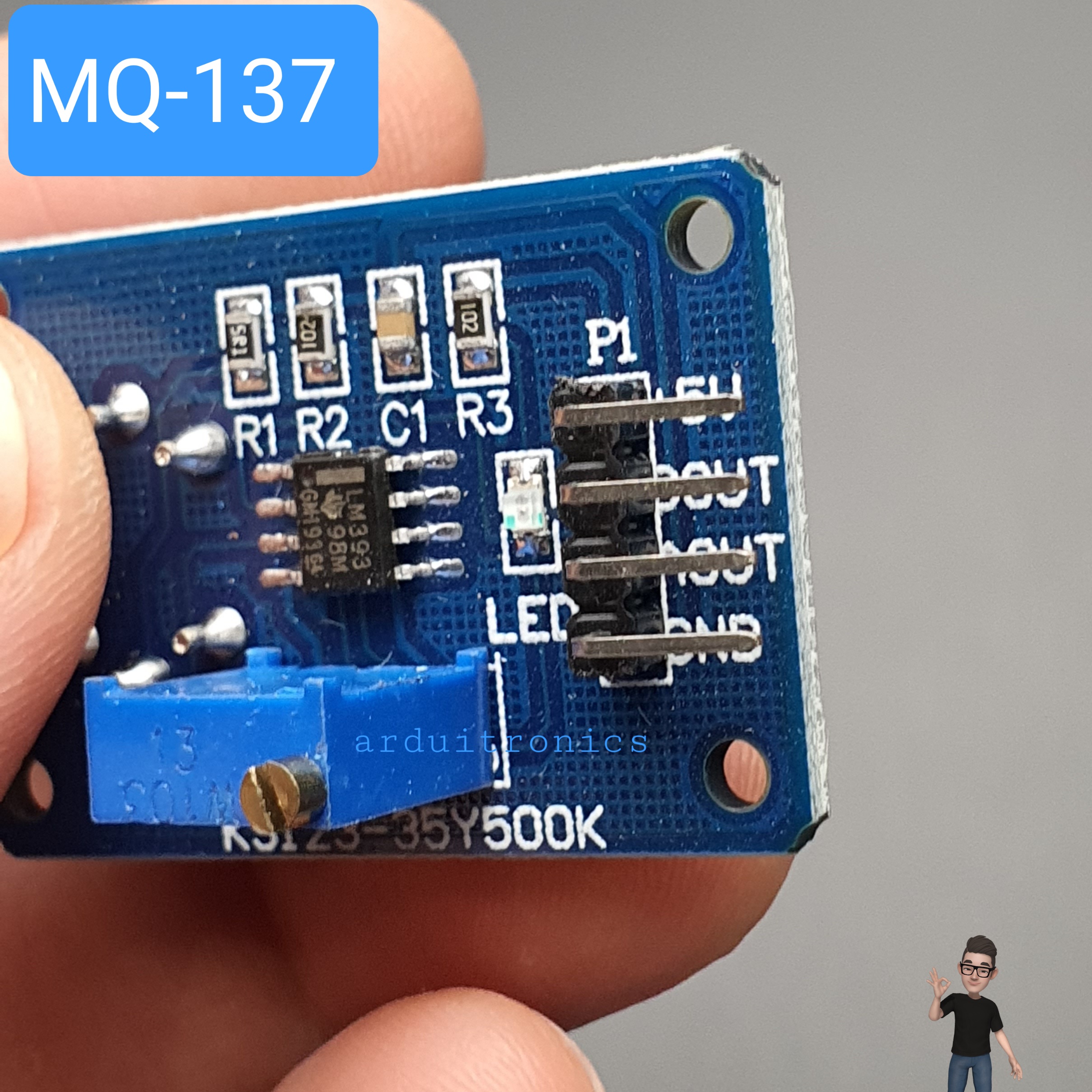 MQ137 Gas Sensor Module (Ammonia) MQ-137