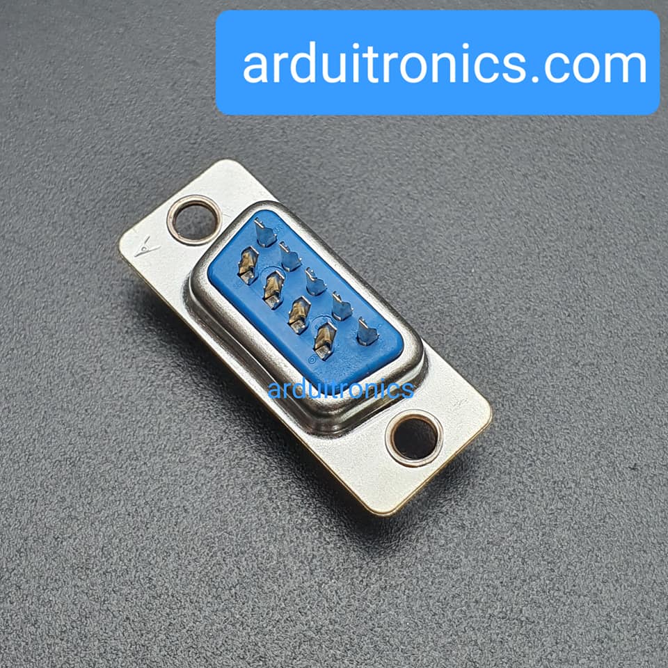 RS232 9 Pin Com Port DB9 Head Female (DB9 เฉพาะหัว ตัวเมีย) จำนวน 1 หัว