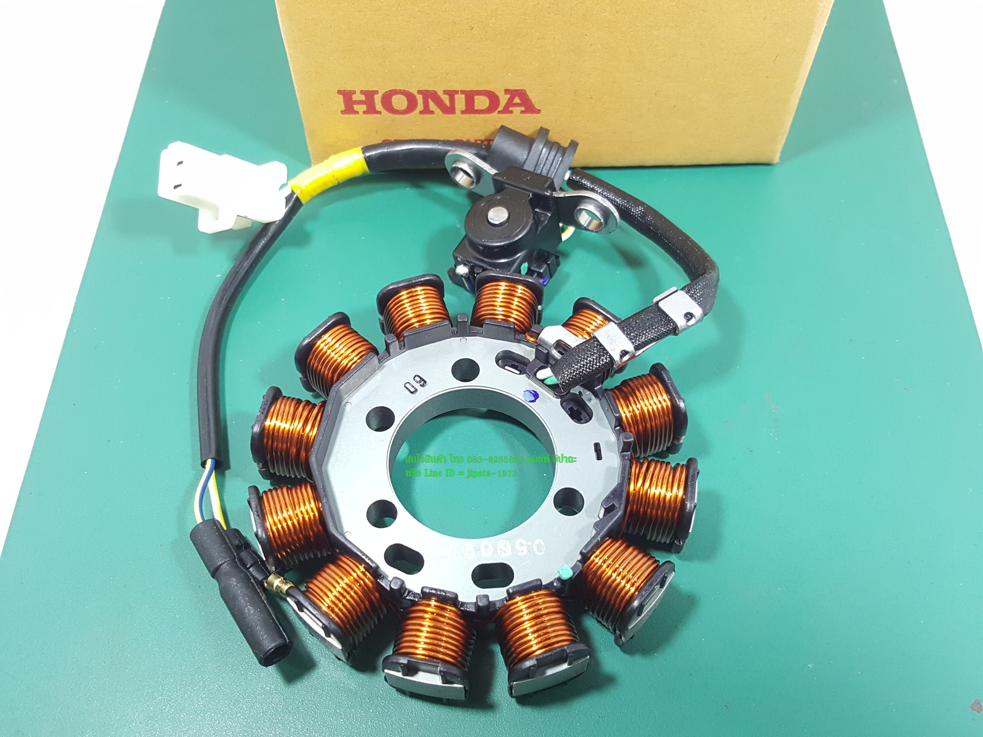 (Wave 110 i New ปี 2017) ชุดฟินคอล์ย Honda Wave 110 i New ปี 2017 (รุ่นสตาร์ทเท้า Denso) แท้