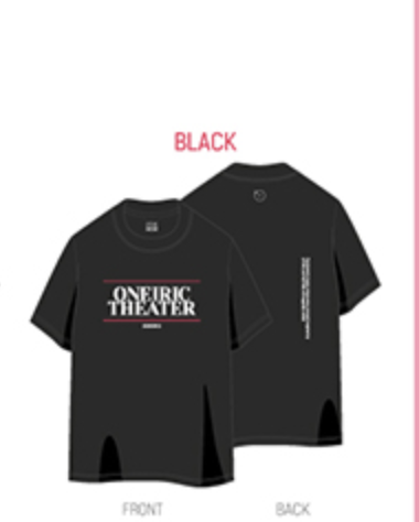 izone / IZ*ONE - IZ*ONE ONLINE CONCERT [ONEIRIC THEATER] MD - T-shirt สีดำ ระบุ ขนาด