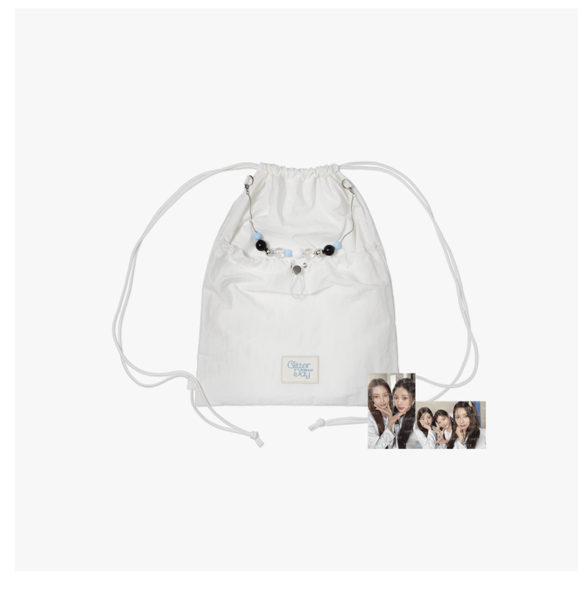 ILLIT -2025 ILLIT GLITTER DAY Official Merch. -String Bag