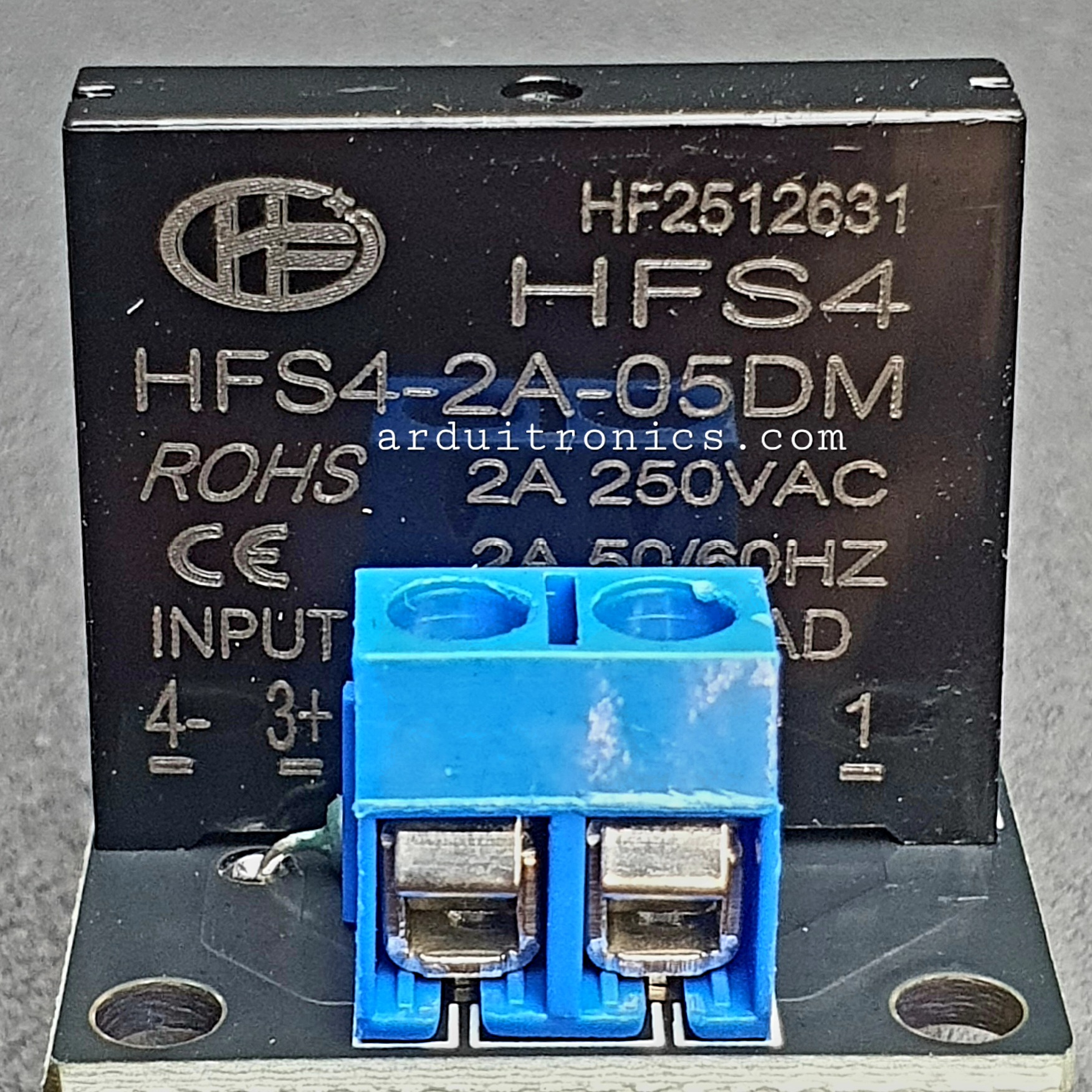 1 Channel 5V Solid State Relay (SSR) High Level Trigger with Fuse 250V 2A