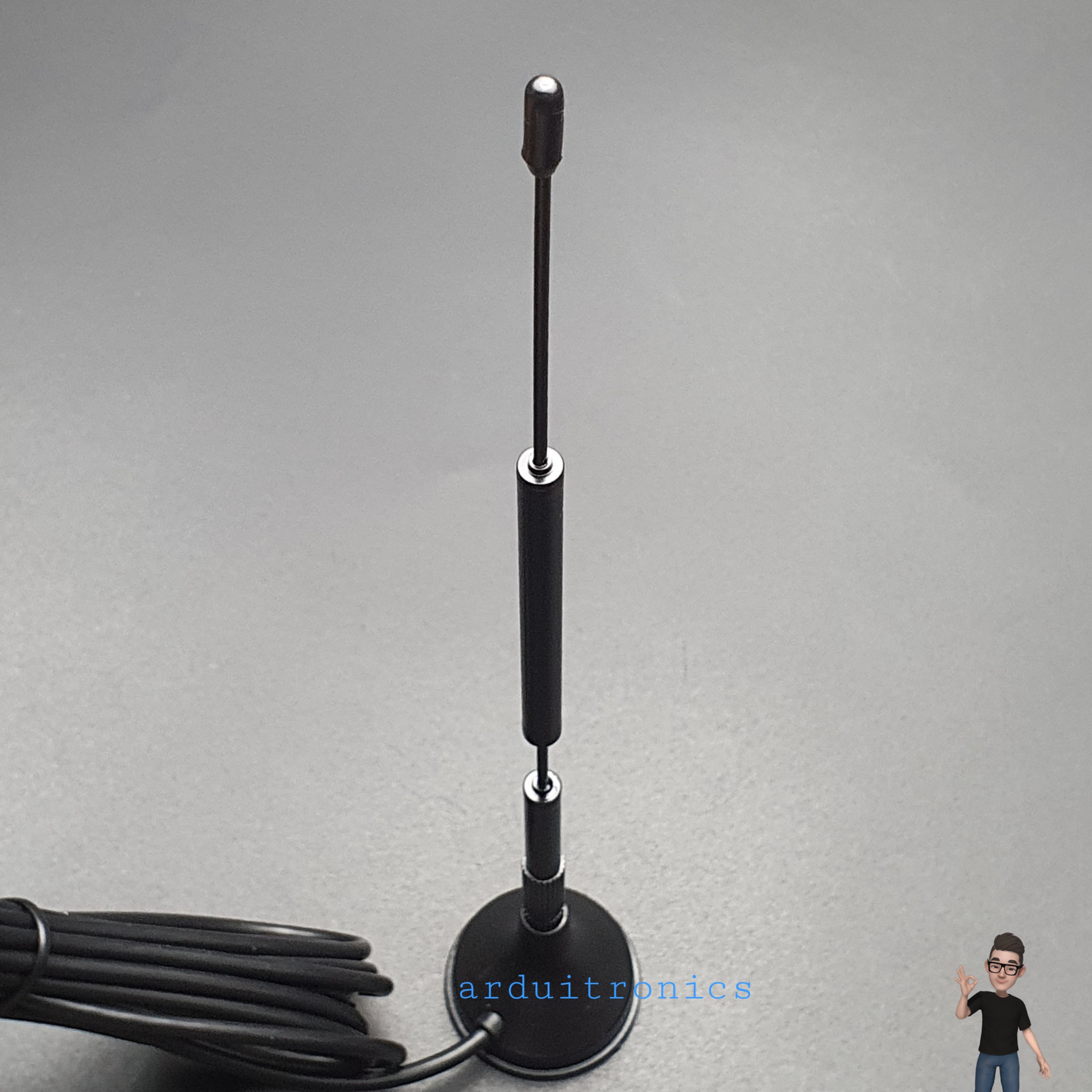 LoRa Antenna 433MHz High Gain 12dBi แบบตั้งโต๊ะ (สายยาว 1.5 meters)