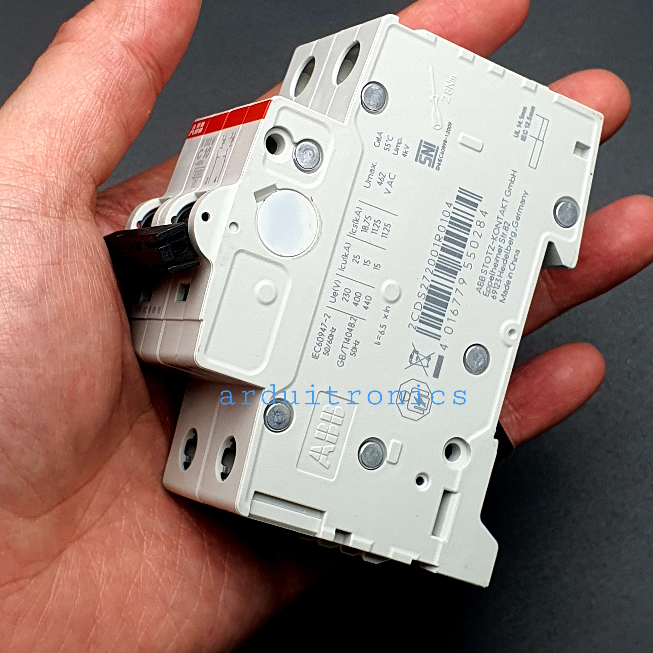 ABB Breaker (S202M-C10) 10A 2-Pole