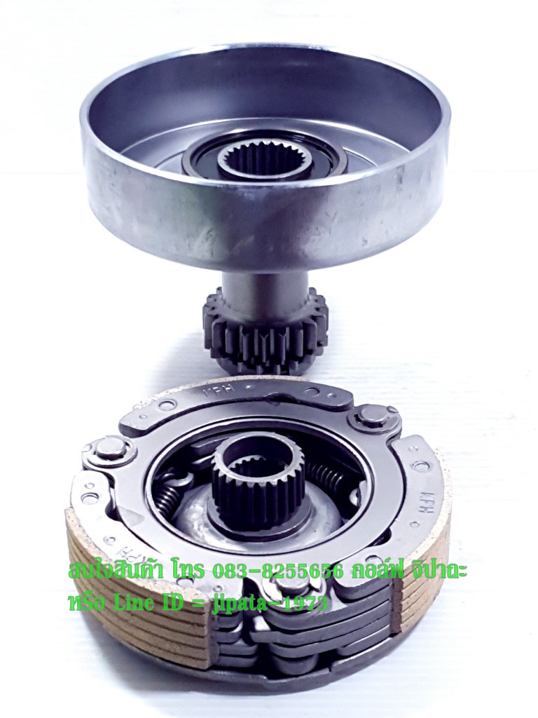 (Wave 125) ชุดเรือนคลัทช์แรงเหวี่ยงพร้อมผ้าคลัทช์ Honda Wave 125 งานเกรดเอ