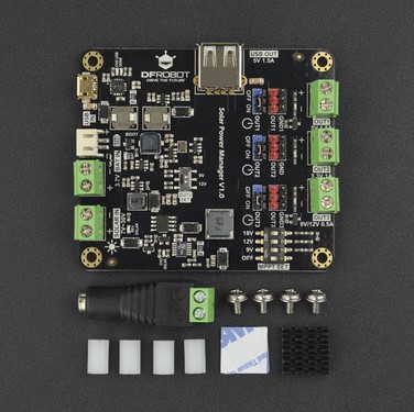 Solar Power Manager (for 9V/12V/18V solar panel) - ของแท้จาก DFRobot