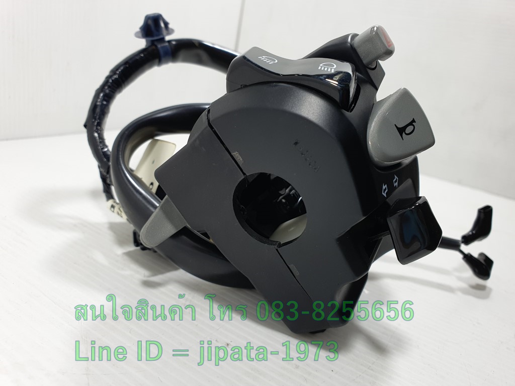 (CB650 R) สวิทช์แฮนด์ด้านซ้าย Honda CB650 R (รุ่นมีสวิทช์ฟังค์ชั่น) แท้