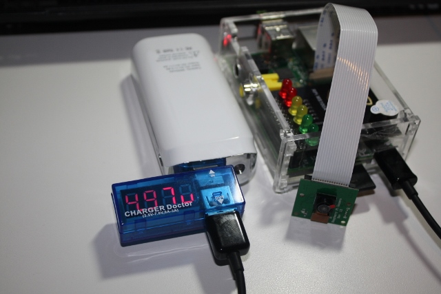 LED USB Mobile Power Charging Current Voltage Tester ยูเอสบีวัดแรงดันไฟฟ้า สีฟ้า