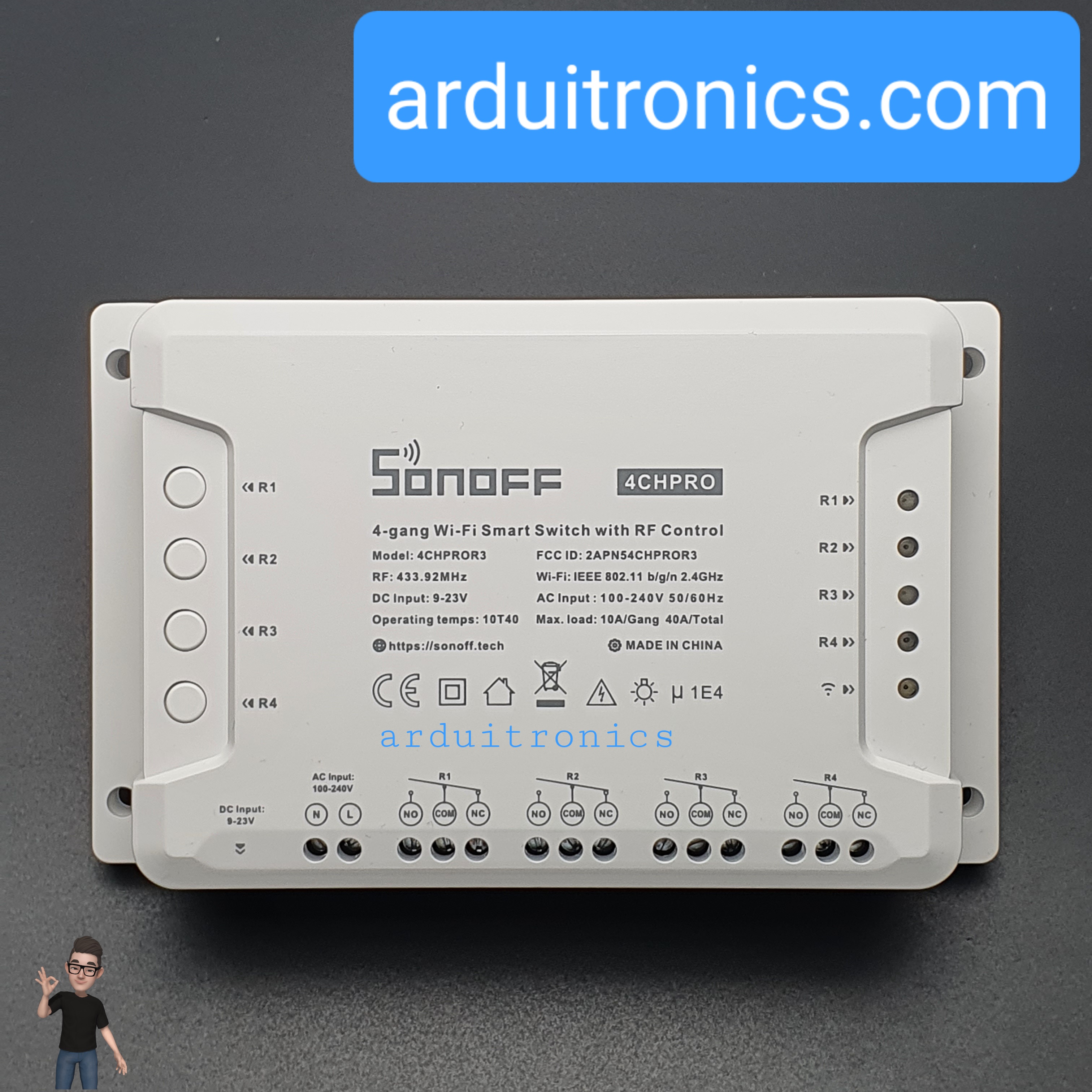 SONOFF ® 4CH PRO R3