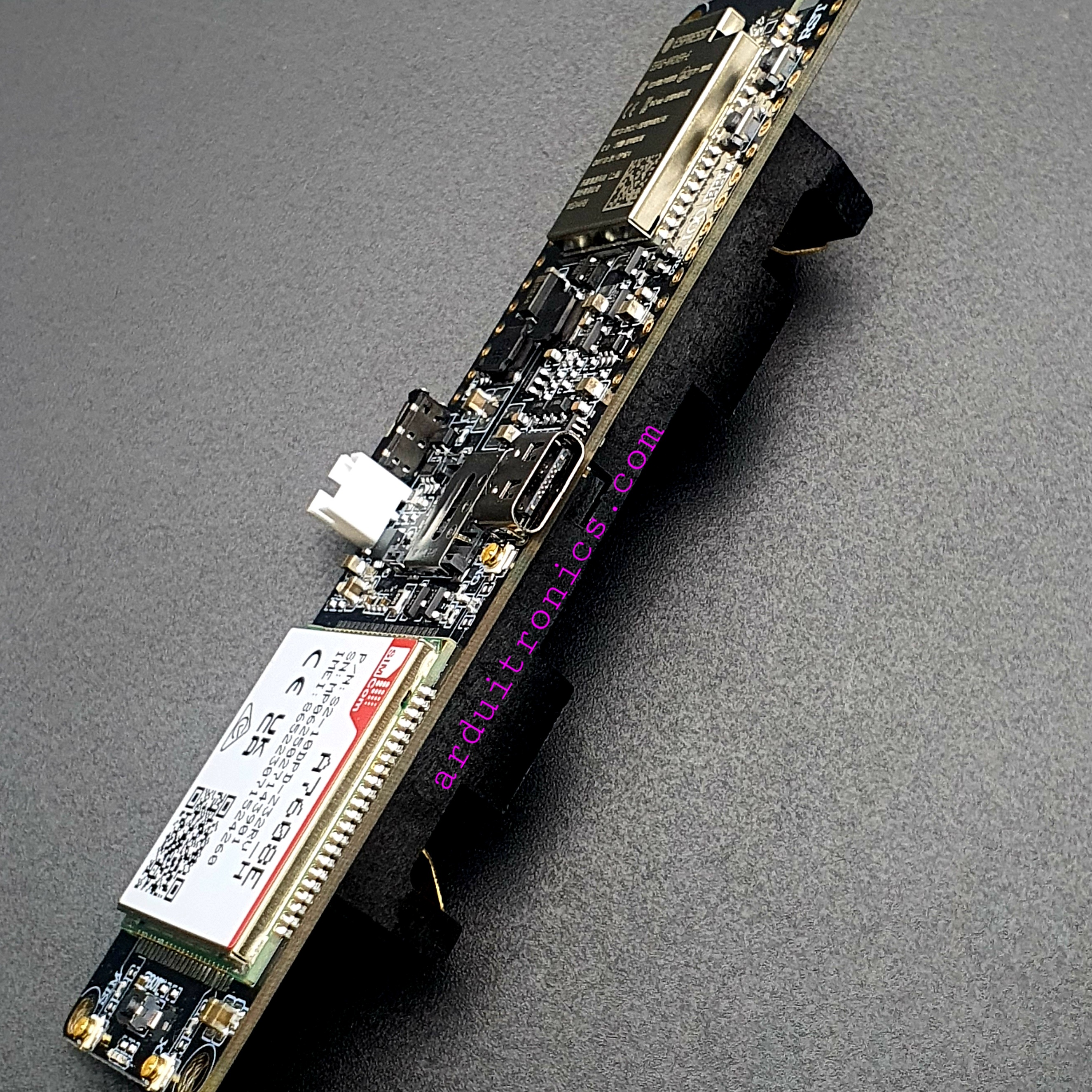 LILYGO T-A7608E-H (WiFi, BT, 3G/4G) with GPS พร้อมรางถ่าน 18650