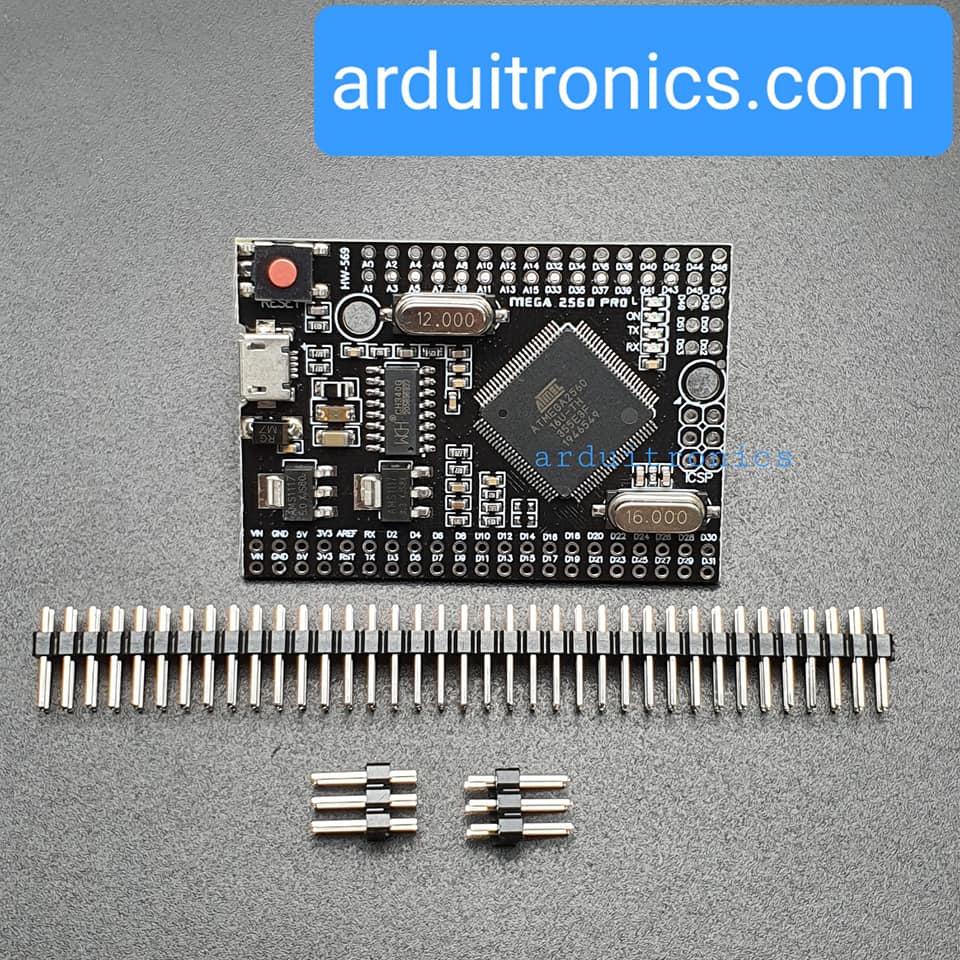 Arduino Mega2560 Pro ATmega2560 CH340G บอร์ด Arduino Mega2560 Pro ( USB Micro )