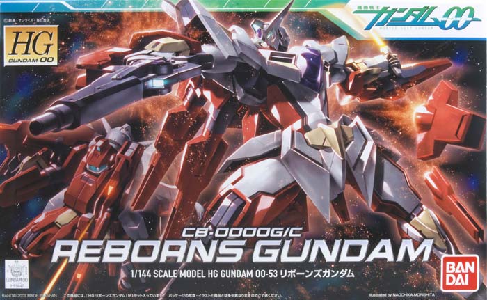 HG 1/144 CB-0000G/C Reborns Gundam