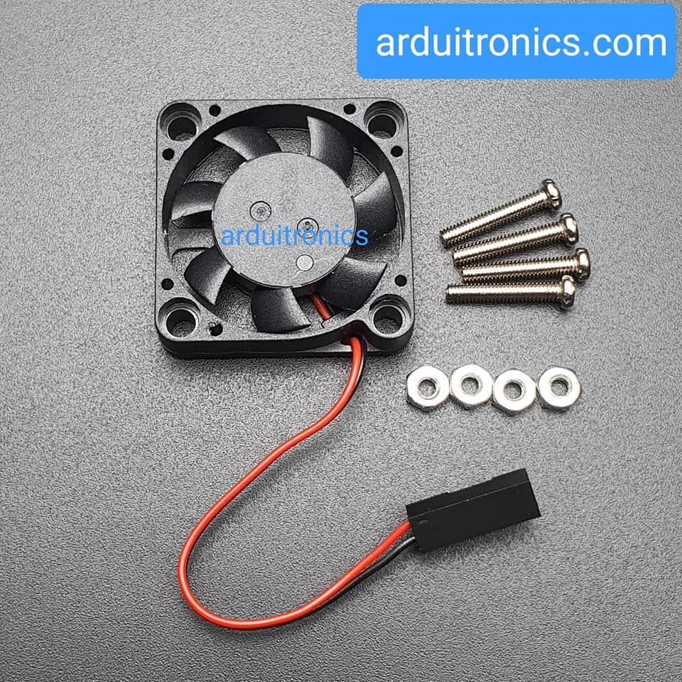 Cooling Fan for Raspberry Pi 4B/3B+/3B/2