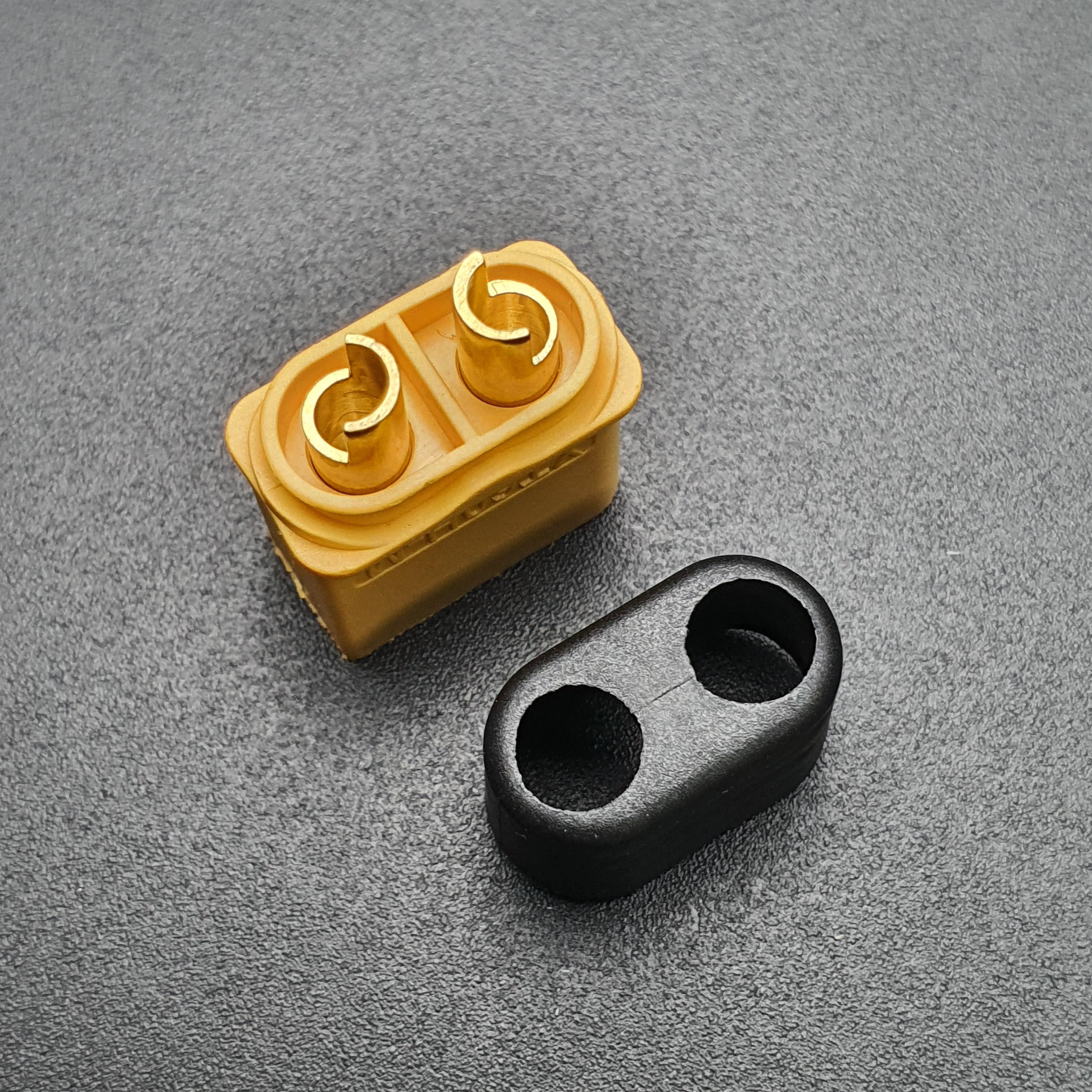 ขั้วต่อแบตเตอรี่ XT60H-M ปลั๊กเชื่อมต่อแบตเตอรี่ลิเธียม ตัวผู้ จำนวน 10 ชิ้น