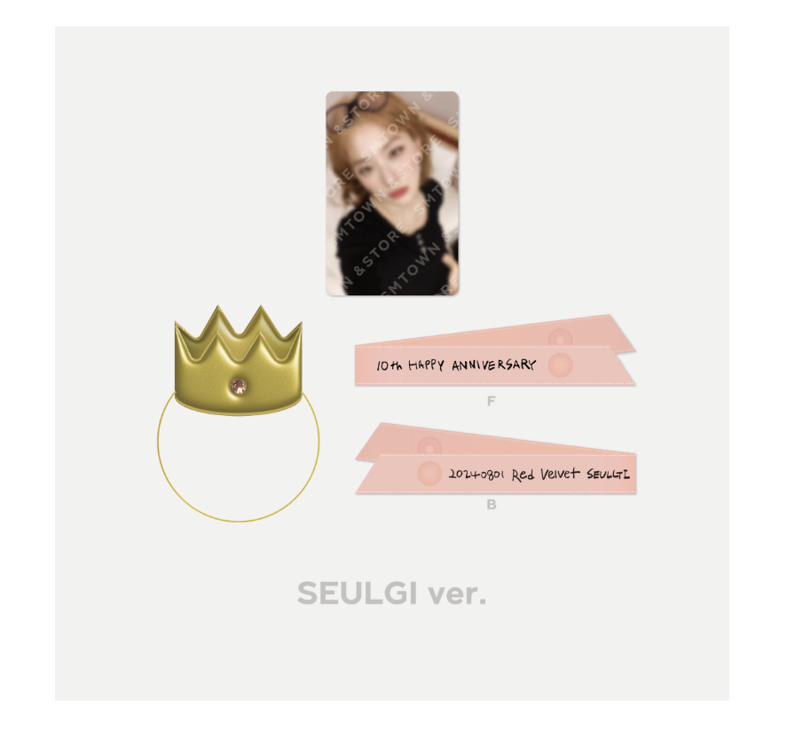 Red Velvet - Red Velvet 10th Anniversary -Doll Prop - แบบ Seulgi